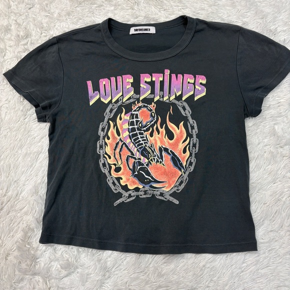 Daydreamer LOVE STINGS SHRUNKEN TEE - Picture 2 of 5